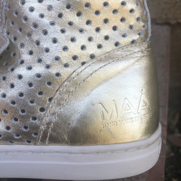 MAA leather high top sneakers - Picture 8 of 16